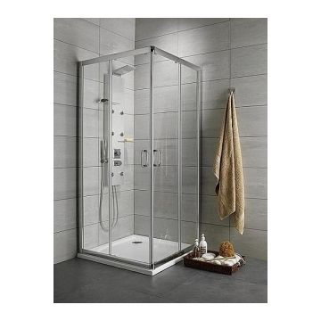 Cabina de dus patrata Radaway Premium Plus C/D, 90x90X190 cm, usi glisante