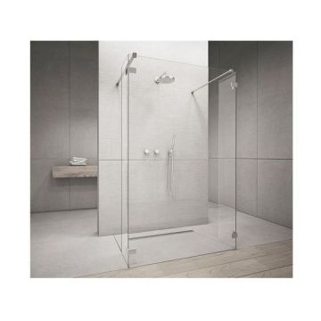 Cabina de dus Walk-In Radaway Euphoria I 120X200 cm, sticla transparenta (perete frontal W4) ieftina