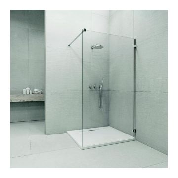 Cabina de dus Walk-In Radaway Euphoria V 100X200 cm sticla transparenta la reducere