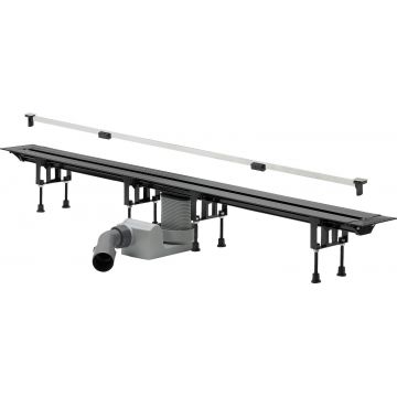 Pachet rigola dus Viega Advantix Vario cu capac ajustabil pe lungime 30-120 cm  inox mat