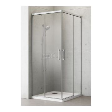 Usa cabina de dus Radaway Idea KDD 90X200,5 cm, sticla transparenta