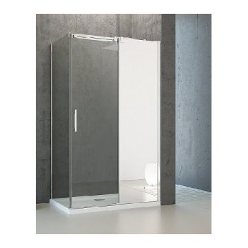 Usa cabina dus Radaway Espera KDJ Mirror 120X200 cm cu sticla transparenta