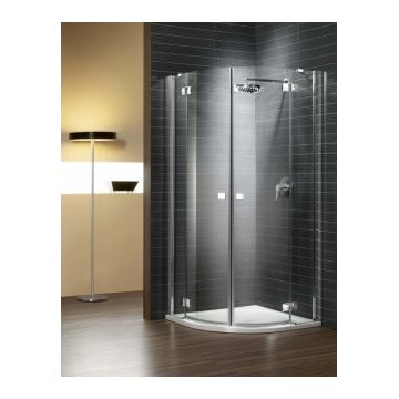 Cabina dus semirotunda Radaway Almatea PDD 80x80 cm