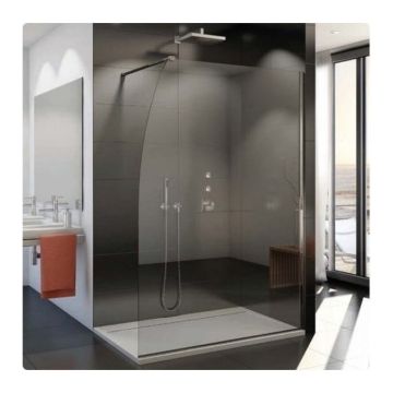 Cabina dus Walk-in SanSwiss Easy Segel STR4PS 100xH200 cm