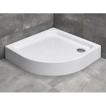 Cadita de dus semirotunda Radaway Siros A 80x80, autoportanta