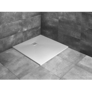 Cadita dus patrata Radaway Kyntos C 100 x 100 x H3 cm, decupabila