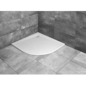 Cadita dus semirotunda Radaway Kyntos A 100 x 100 x H3 cm, decupabila