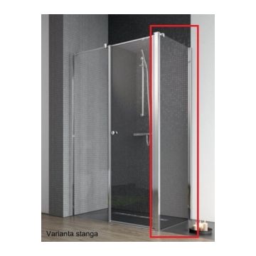 Perete lateral cabina dus Radaway Eos II KDS, 100 x 197 cm