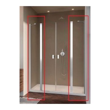 Perete lateral Radaway Nes DWD II, 87 cm