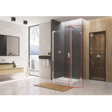 Perete lateral SanSwiss Cadura CAT1 100 x H200 cm