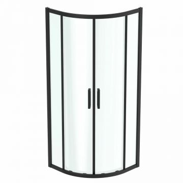 Cabina de dus semirotunda cu usi glisante 80x80 cm Ideal Standard Connect 2