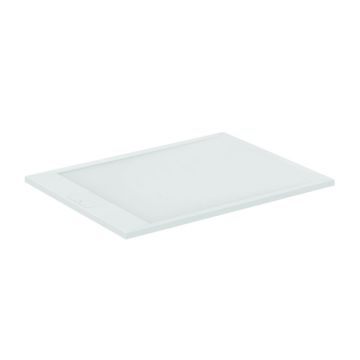 Cadita de dus dreptunghiulara Ideal Standard i.life Ultra Flat S alb pur 120x80 cm