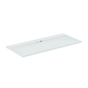 Cadita de dus dreptunghiulara Ideal Standard i.life Ultra Flat S alb pur 180x80 cm