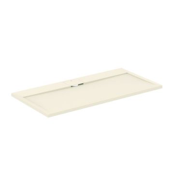 Cadita de dus dreptunghiulara Ideal Standard i.life Ultra Flat S nisipiu 140x70 cm
