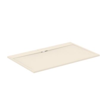 Cadita de dus dreptunghiulara Ideal Standard i.life Ultra Flat S nisipiu 160x100 cm
