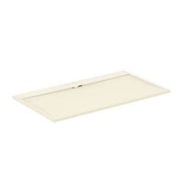 Cadita de dus dreptunghiulara Ideal Standard i.life Ultra Flat S nisipiu 180x100 cm