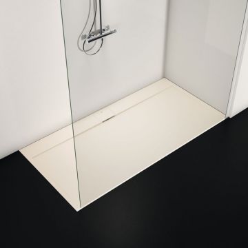 Cadita de dus dreptunghiulara Ideal Standard i.life Ultra Flat S nisipiu 180x90 cm