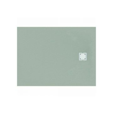 Cadita de dus dreptunghiulara Ideal Standard Ultra Flat S 100x80 cm gri asfaltic