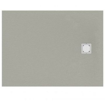 Cadita de dus dreptunghiulara Ideal Standard Ultra Flat S 120x80 cm gri asfaltic
