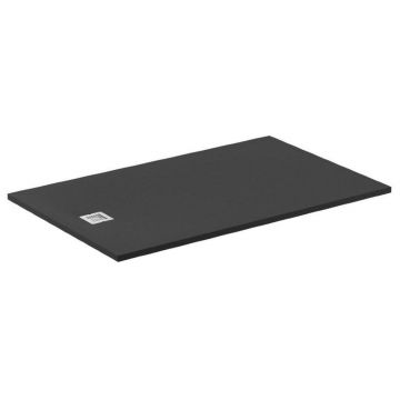Cadita de dus dreptunghiulara Ideal Standard Ultra Flat S 160x100 cm negru intens