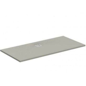 Cadita de dus dreptunghiulara Ideal Standard Ultra Flat S 170x70 cm gri asfaltic