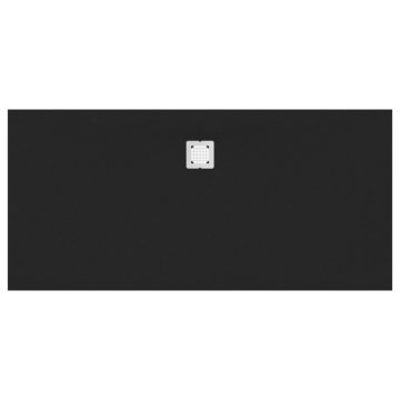 Cadita de dus dreptunghiulara Ideal Standard Ultra Flat S 170x70 cm negru intens