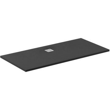 Cadita de dus dreptunghiulara Ideal Standard Ultra Flat S 170x80 cm negru intens