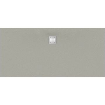 Cadita de dus dreptunghiulara Ideal Standard Ultra Flat S 180x100 cm gri asfaltic