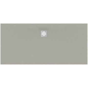 Cadita de dus dreptunghiulara Ideal Standard Ultra Flat S 180x80 cm gri asfaltic
