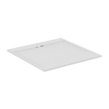 Cadita de dus patrata Ideal Standard i.life Ultra Flat S alb pur 120x120 cm