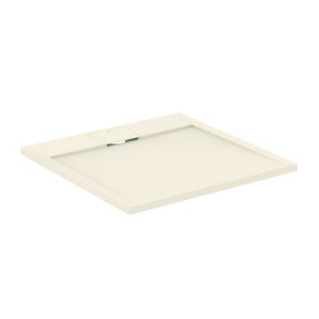 Cadita de dus patrata Ideal Standard i.life Ultra Flat S nisipiu 80x80 cm