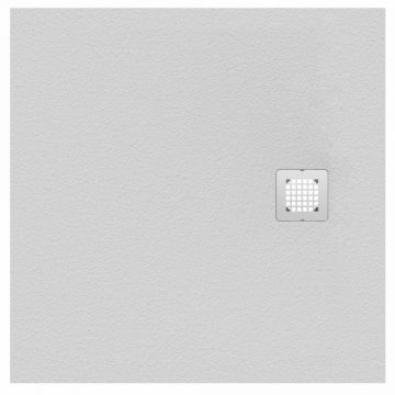 Cadita de dus patrata Ideal Standard Ultra Flat S 80x80 cm alb