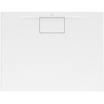 Cadita de dus rectangulara Villeroy & Boch Architectura MetalRim 120x90cm alb mat