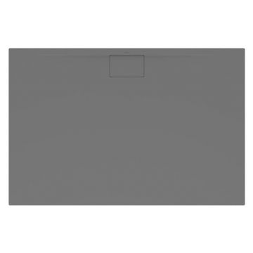 Cadita de dus rectangulara Villeroy & Boch Architectura MetalRim 120x90cm antracit