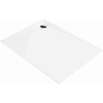 Cadita dus dreptunghiulara Deante Kerria Plus alb 100x80 cm