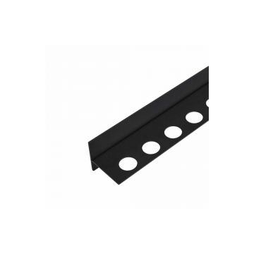 Canal de scurgere dreapta negru Balneo 120 cm