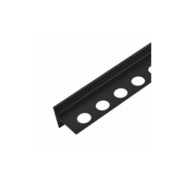 Canal de scurgere stanga Balneo 120 cm negru