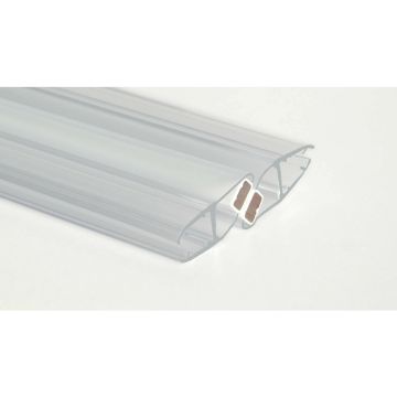 Garnitura magnetica pentru cabine de dus Deante Kerria Plus 196 cm transparent