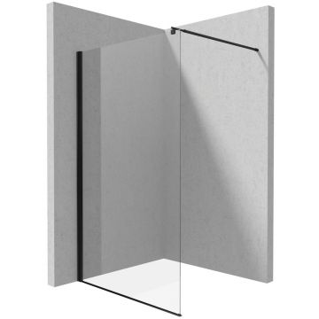 Paravan de dus Deante Kerria Plus negru 140x200 cm