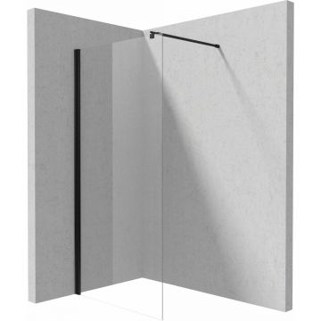 Paravan de dus Deante Kerria Plus negru mat 100x200 cm