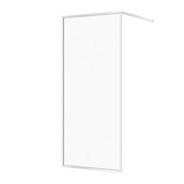 Paravan de dus tip Walk-in Cersanit Larga crom 90x200 cm