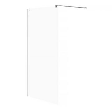 Paravan de dus tip Walk-in Cersanit Mille crom 80x200 cm