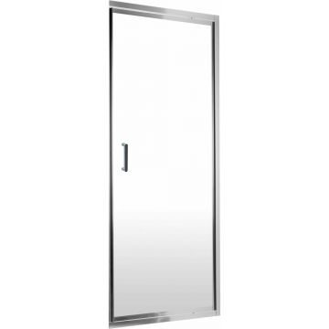 Usa de dus batanta Deante Flex 80 cm cu sticla 5 mm crom transparenta