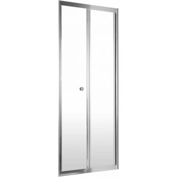 Usa de dus pliabila Deante Flex 80 cm cu sticla 5 mm crom transparenta