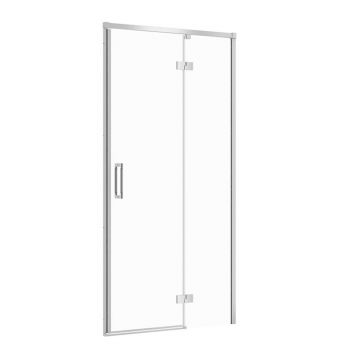 Usa de nisa batanta Cersanit Larga 100 cm sticla 6 mm crom dreapta