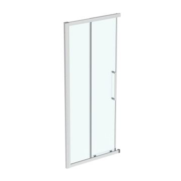 Usa de nisa culisanta Ideal Standard i.life 90 cm sticla 8 mm argintiu
