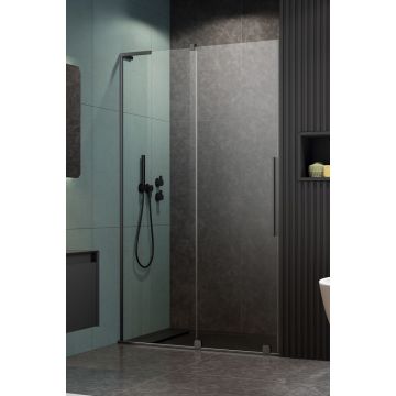 Usa de nisa culisanta Radaway Furo SL DWJ 100cm deschidere stanga gunmetal periat