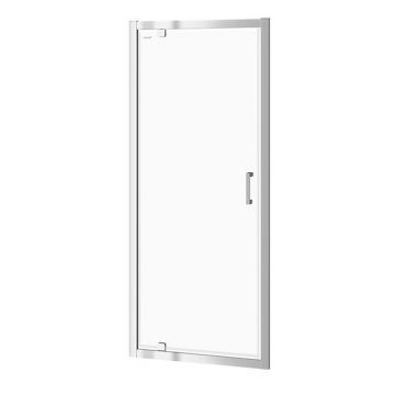 Usa de nisa pivotanta Cersanit Basic 80 cm sticla 6 mm crom