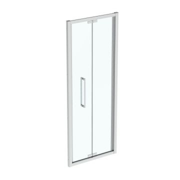 Usa de nisa pliabila Ideal Standard i.life 80 cm sticla 8 mm argintiu