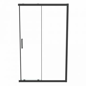 Usa glisanta cu segment fix 120 cm negru mat Ideal Standard Connect 2 K9264V3